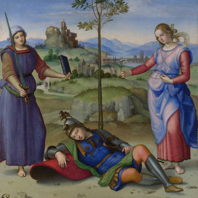 Raphael, An Allegory, Vision of a Knight Default Title