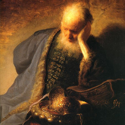 1630 Rembrandt Jeremy crying over the destruction of Jerusalem Detail Default Title