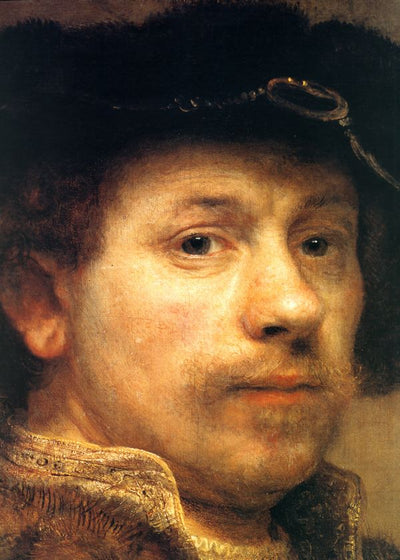 1640 Rembrandt Self portrait with the embroidered shirt dt Default Title