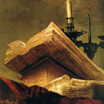 1641 Rembrandt The Preacher Cornelis Claesz Anslo with a woman and Paper Default Title