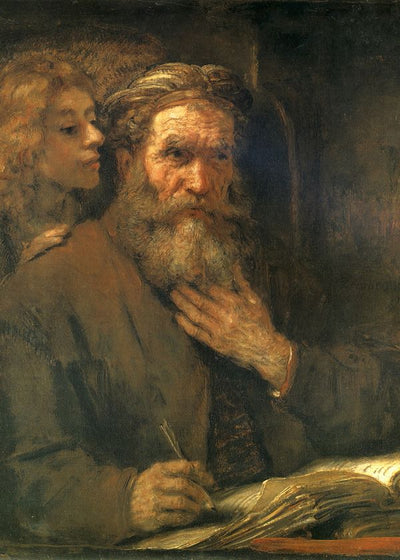 1661 Rembrandt Saint Matthieu and the angel Default Title