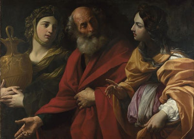 Guido Reni, Lot and his Daughters leaving Sodom Default Title