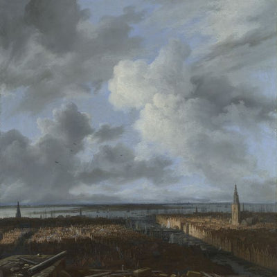 Jacob van Ruisdael, A Panoramic View of Amsterdam looking towards the IJ Default Title