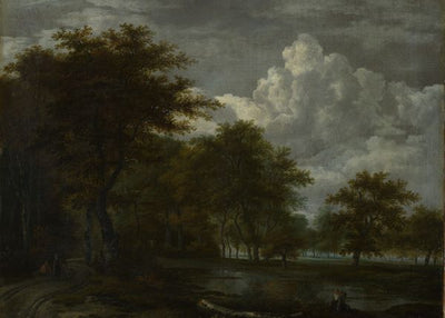 Jacob van Ruisdael, The Skirts of a Forest Default Title