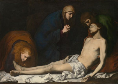 Jusepe de Ribera, The Lamentation over the Dead Christ Default Title