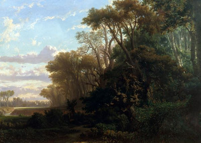 Rigalt Farriols, Lluis, Landscape with forest Default Title
