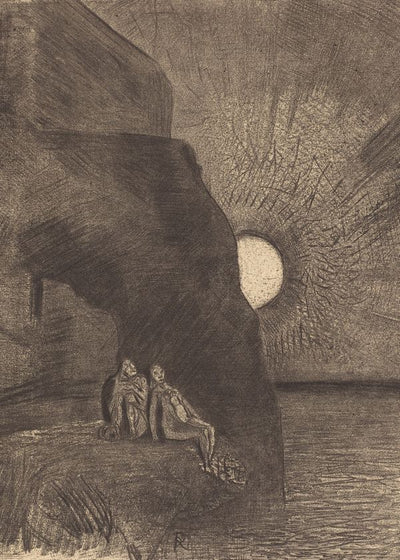 Odilon Redon Ceaselessly by My Side the Demon Stirs 1890 Default Title