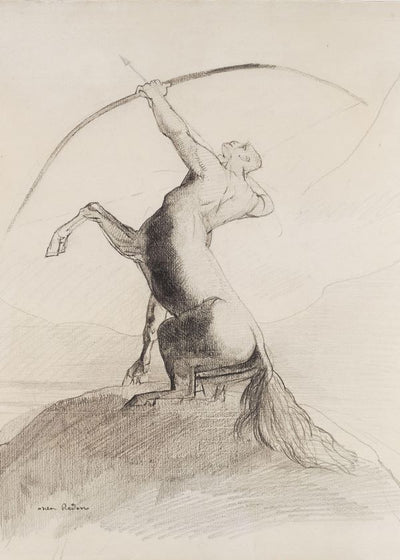 Odilon Redon Centaur Aiming at the Clouds Default Title