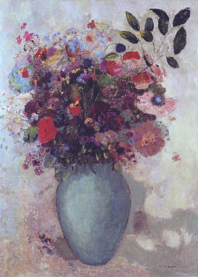 Odilon Redon Flowers in a Turquoise Vase 1910 Default Title