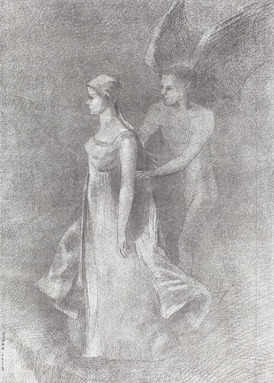 Odilon Redon Haunting Hantise 1893 Default Title
