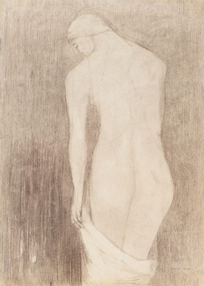 Odilon Redon Nude Woman Seen from Behind Default Title