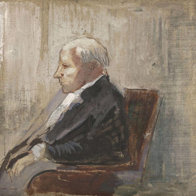 Odilon Redon, Seated Man, 1910 Default Title