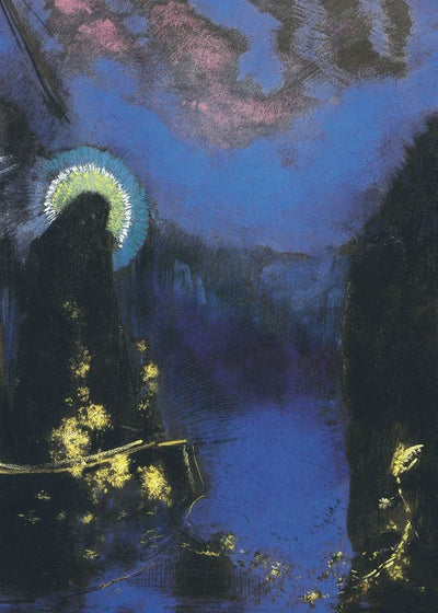 Odilon Redon The Boat also known as Virgin with Corona 1897 Default Title