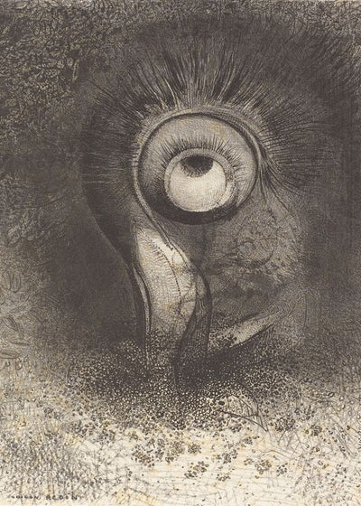 Odilon Redon There Was perhaps a First Vision Attempted in the Flower 1883 Default Title