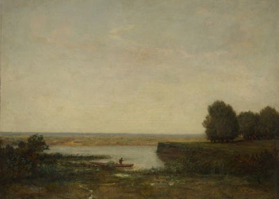Theodore Rousseau, River Scene Default Title