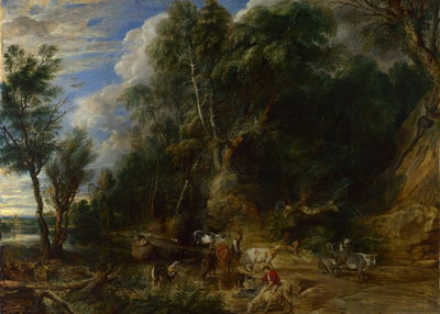 Peter Paul Rubens, The Watering Place Default Title