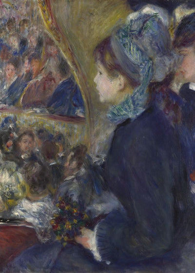 Pierre Auguste Renoir At the Theatre Default Title