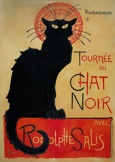 Steinlen Theophile Alexandre Cabaret Black Cat Default Title