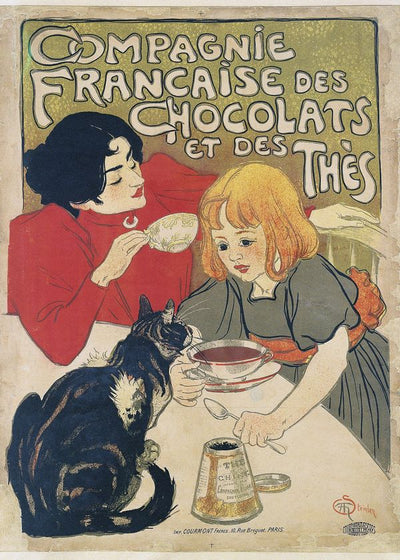 Steinlen Theophile Alexandre Compagnie Francaise des Chocolats et des Thes Default Title