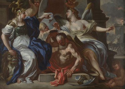 Francesco Solimena, An Allegory of Louis XIV Default Title