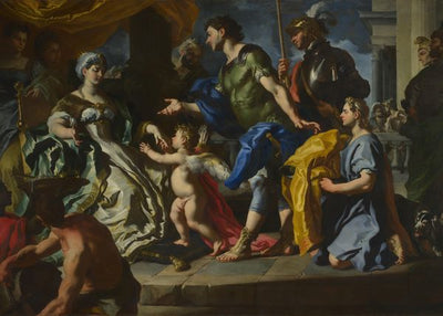 Francesco Solimena, Dido receiving Aeneas and Cupid disguised as Ascanius Default Title