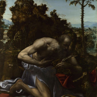 Sodoma, Saint Jerome in Penitence Default Title