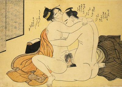 Katsukawa Shuncho, Naked Lovers Default Title