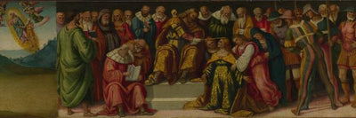 Luca Signorelli, Predella, Esther, and Life of Saint Jerome Default Title