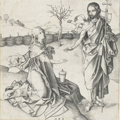 Martin Schongauer, Christ Appears To Mary Magdalene Default Title