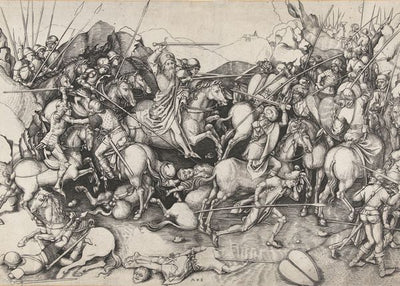 Martin Schongauer, Saint James The Greater (James Major) At The Battle Of Clavijo Default Title