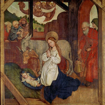 Martin Schongauer, The Panel Altar C. Dominicans. Nativity Default Title