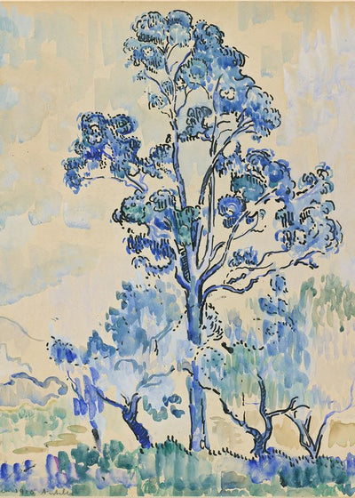 Paul Victor Jules Signac Antibes The Eucalyptus Tree 1910 Default Title