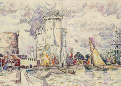 Paul Victor Jules Signac, La Rochelle, 1920 Default Title