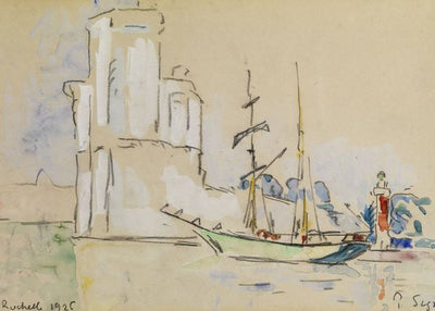 Paul Victor Jules Signac, La Rochelle, 1926 Default Title