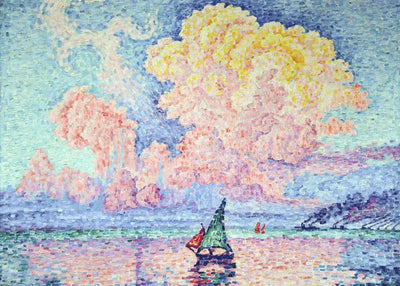 Paul Victor Jules Signac, The Pink Cloud, Antibes, 1916 Default Title