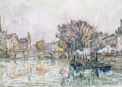 Paul Victor Jules Signac, The Pont Neuf, Paris, 1928 Default Title