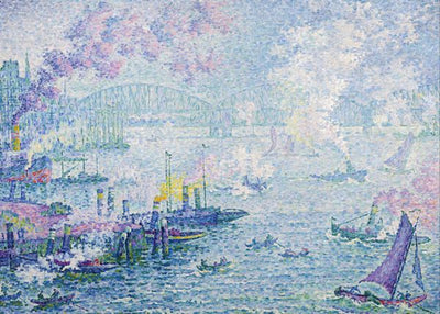 Paul Victor Jules Signac, The Port Of Rotterdam, 1907 Default Title