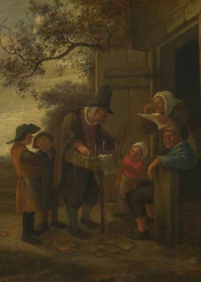Steen Jan A Pedlar selling Spectacles outside a Cottage Default Title