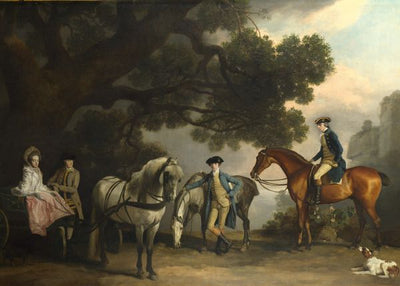 George Stubbs, The Milbanke and Melbourne Families Default Title