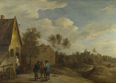 Teniers the Younger, David, A View of a Village Default Title