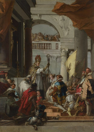 Tiepolo Giovanni Domenico The Marriage of Frederick Barbarossa Default Title
