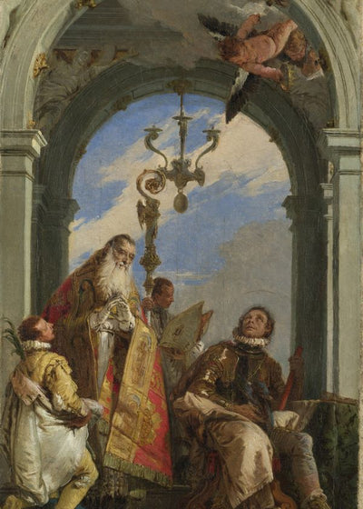 Giovanni Battista Tiepolo Saints Maximus and Oswald Default Title