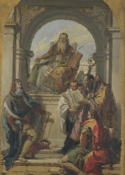 Giovanni Battista Tiepolo Four Saints Default Title