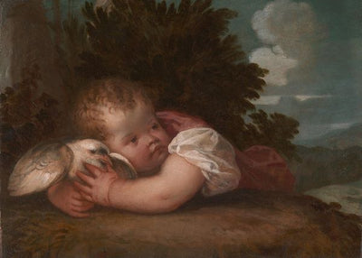 Titian, A Boy with a Bird Default Title