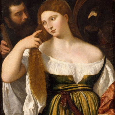 Titian, Girl before the mirror Default Title