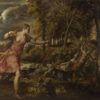 Titian, The Death of Actaeon Default Title