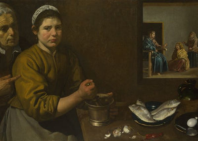 Diego Velaizquez, Christ in the House of Martha and Mary Default Title