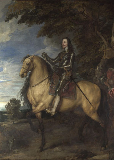 Anthony van Dyck Equestrian Portrait of Charles I Default Title