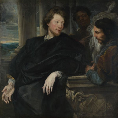 Anthony van Dyck, Portrait of George Gage with Two Attendants Default Title