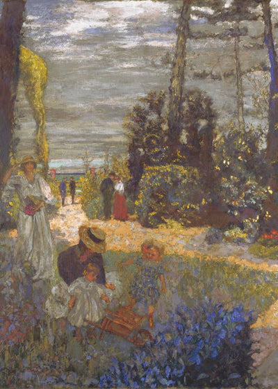 Edouard Vuillard The Terrace at Vasouy the Garden Default Title